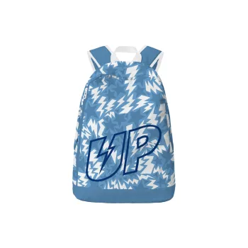 TURN UP Polyester Backpack Laptop Bag Unisex Blue