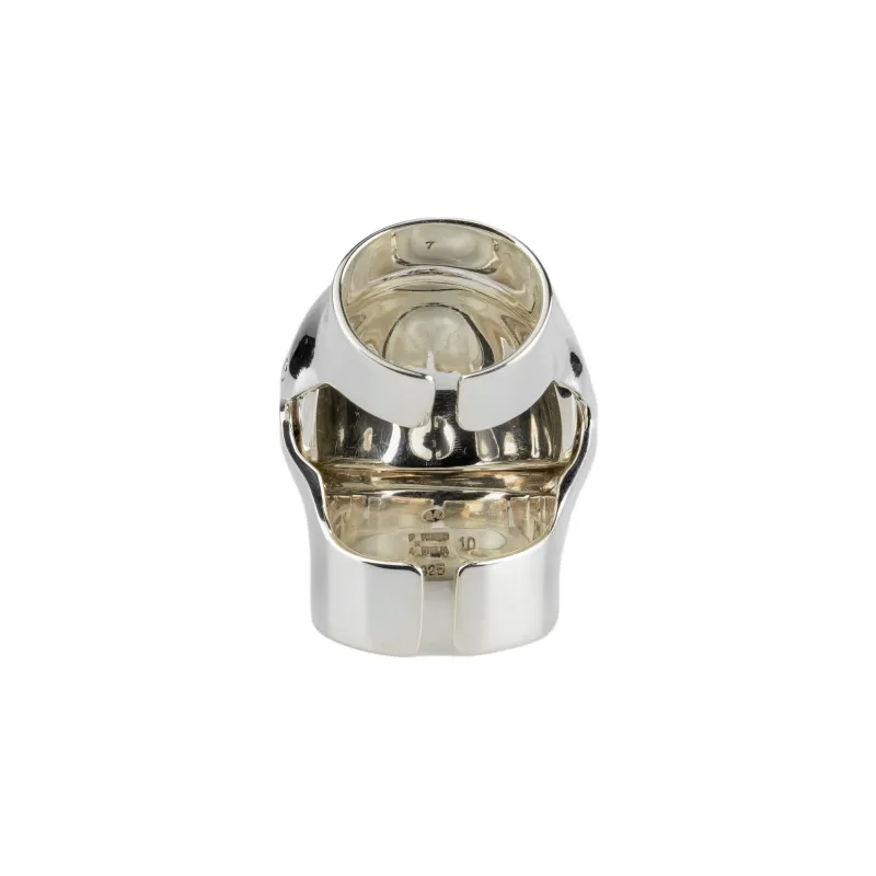 Parts Of Four Silver Rings Women's Silver-2
