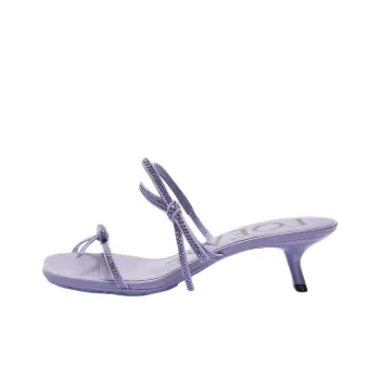 LOEWE Petal Slide Slippers 4.5cm Women's Purple