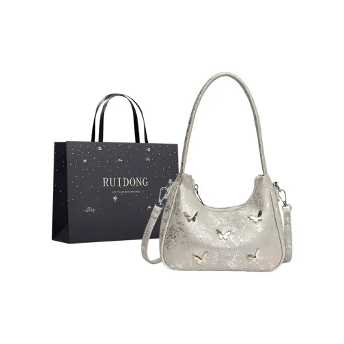Smart PU Shoulder Bag Regular Women's Silver/White/Black