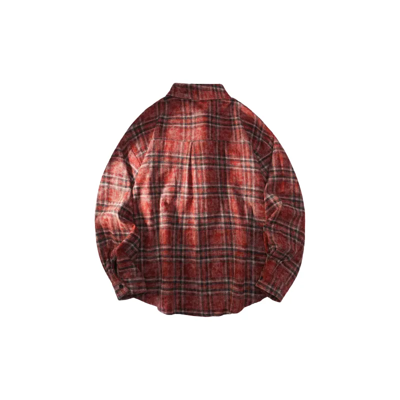 FASTFISH Shirt Unisex Vintage Coffee-6