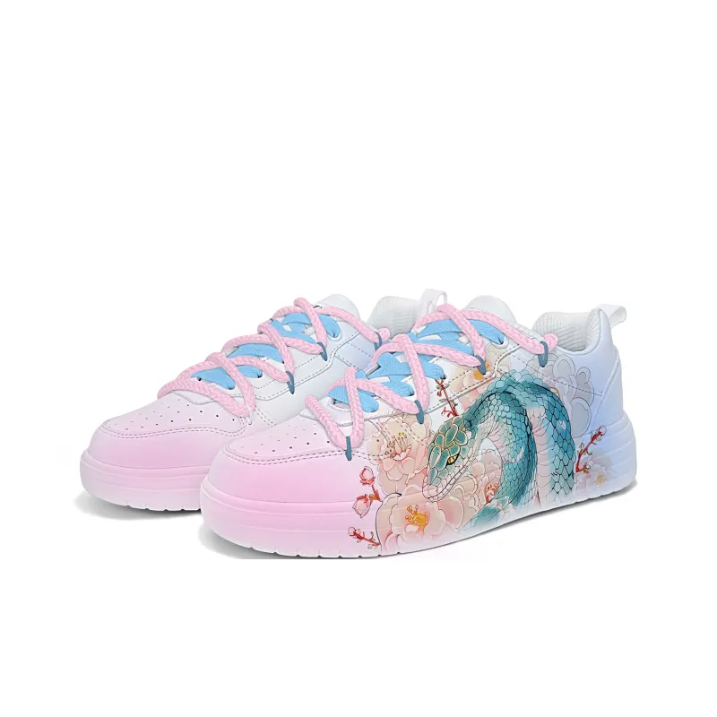 Cold Cicadas Yesterday Anti-Slip Wear-Resistant Lightweight Breathable Low-Top Skateboard Shoes Unisex-1