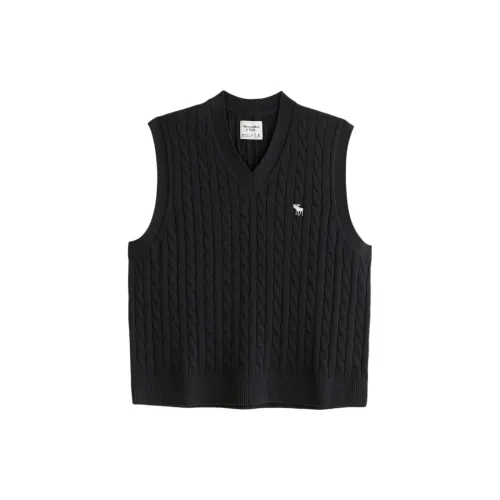 Abercrombie＆Fitch Vest Men's Black