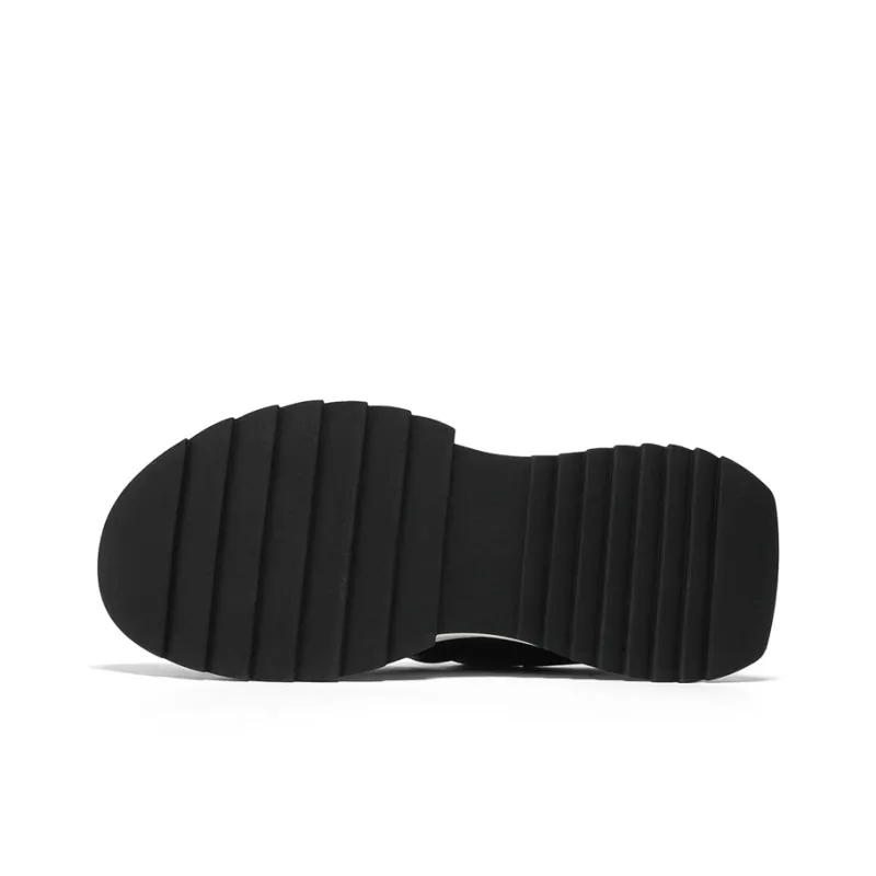 NAVIGARE Height Increasing Low Top Casual Shoes Men's Black-5