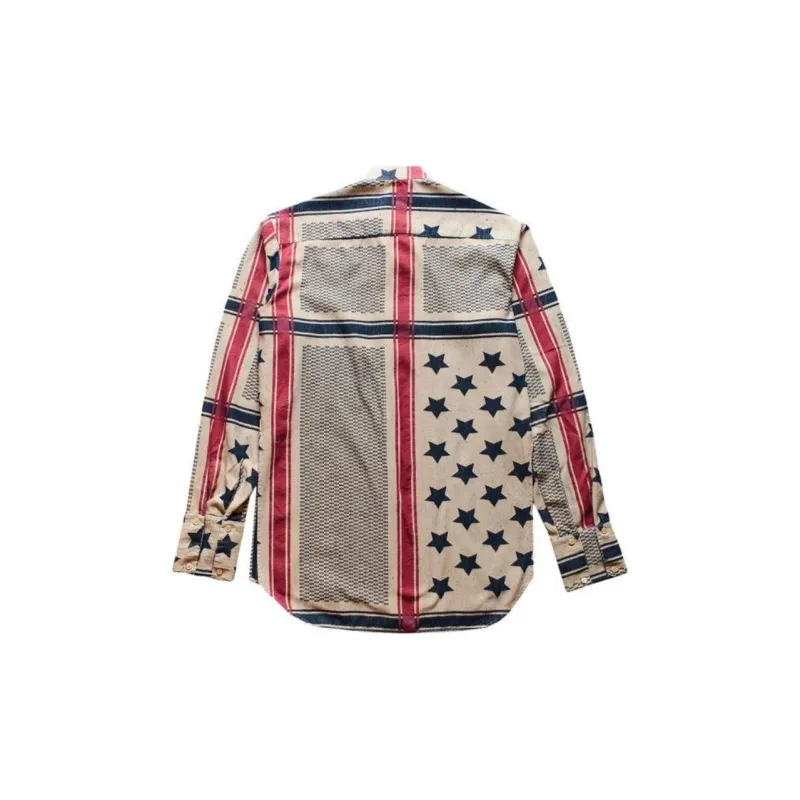 424 American Flag Print Tunic-1