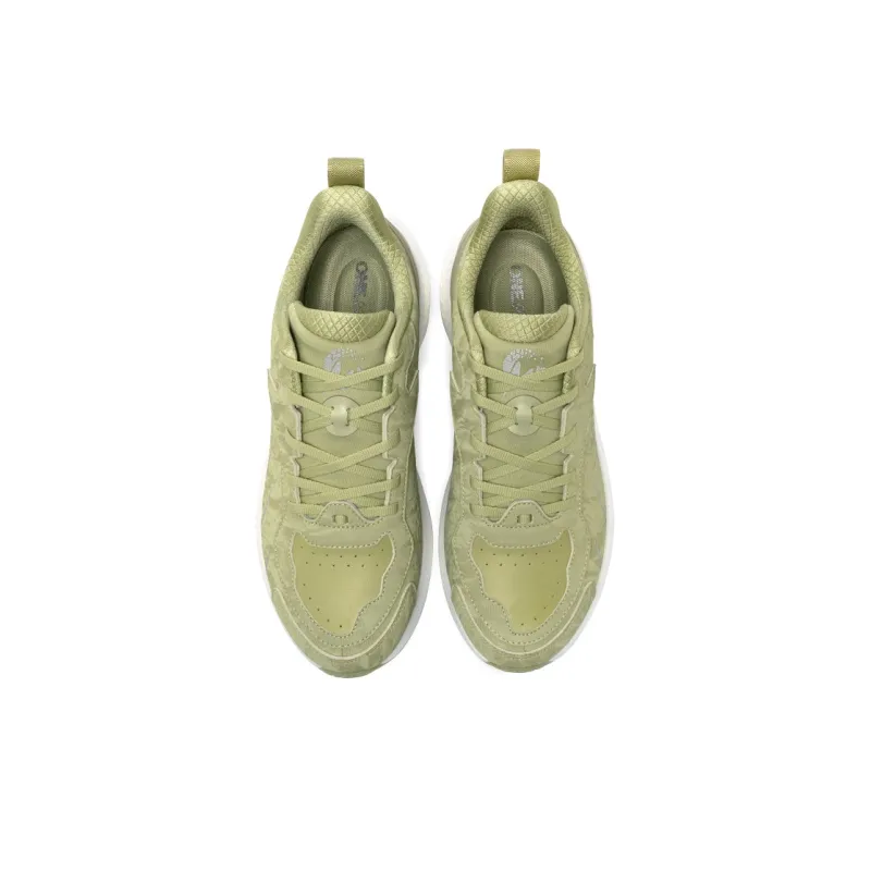 ONEMIX Slip Resistant Cushioning Breathable Low Top Carbon Plate Sprint Running Shoes Unisex Forest Green-2