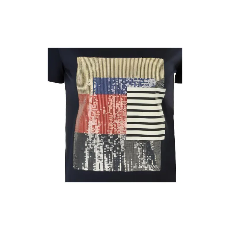 EMPORIO ARMANI Regular T Shirt Women's Dark Blue-4