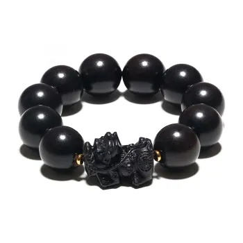 Crabs African Blackwood Bracelets Unisex
