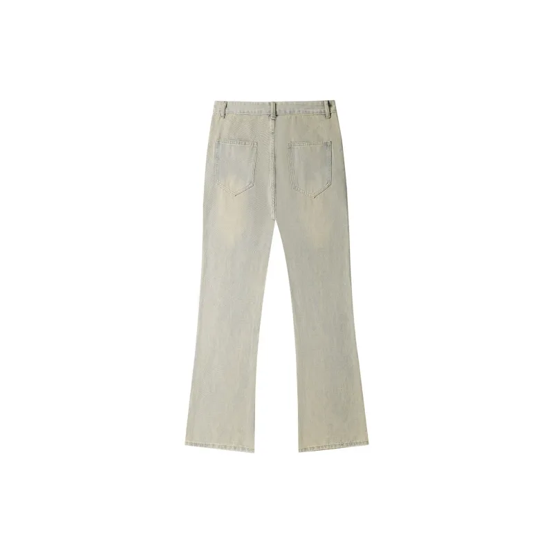 Magmode Jeans Unisex Yellow Mud-3