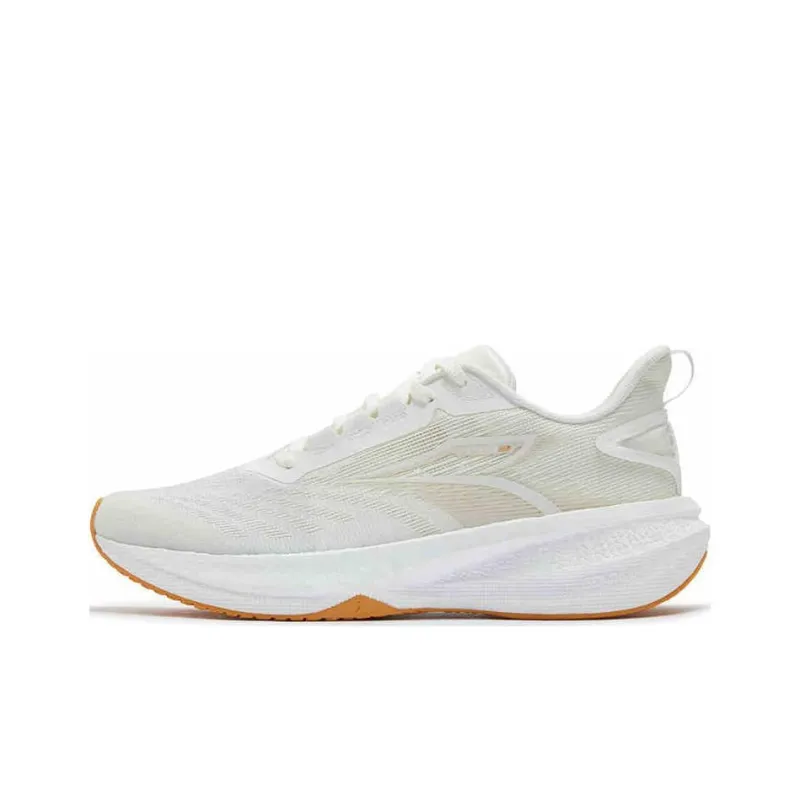 361° Titan CQT Cushioning Abrasion Resistant Breathable Low Top Casual Running Shoes Men's White-0