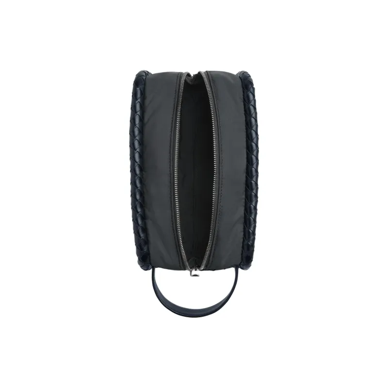 Bottega Veneta Polyester Toiletry Bag Regular Unisex Black-2