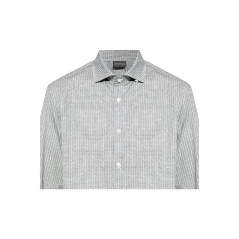 EMPORIO ARMANI Cotton Shirt-4