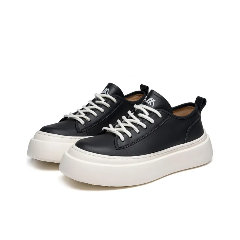 Anthony Miles Anti Slip And Wear Resistant Height Increasing Low Top Skateboard Shoes Men's-1
