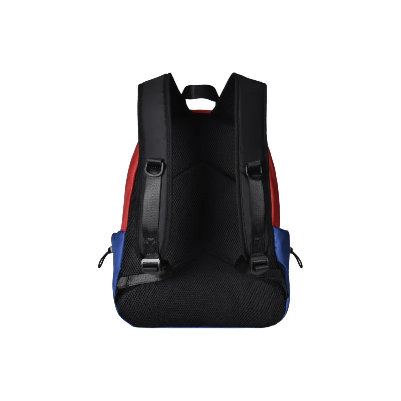 SRRW Blue Show Collaboration Polyester Students Backpack Unisex Red & Blue-2