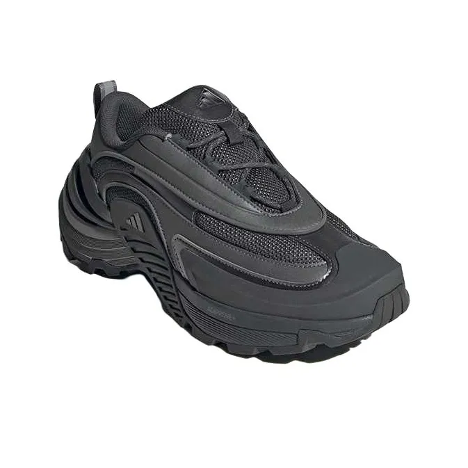 Adidas Wonder Runner Anti Slip Wear Resistant Low Top Running Shoes Unisex Dark Gray-2
