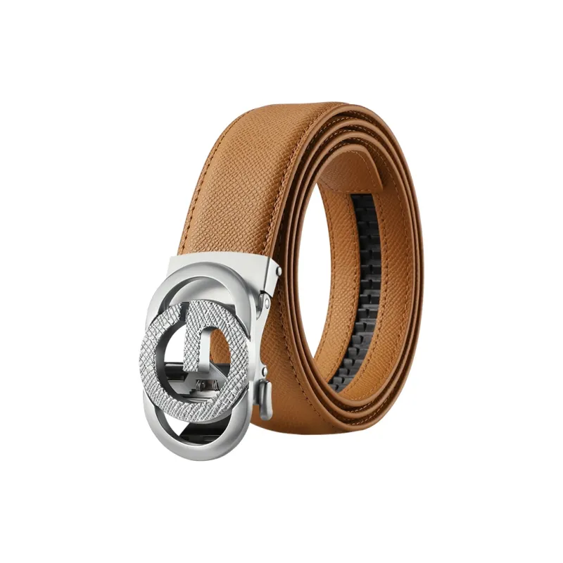 15 MINS Cow Split Leather Belts Men's Width 3.5cm-5