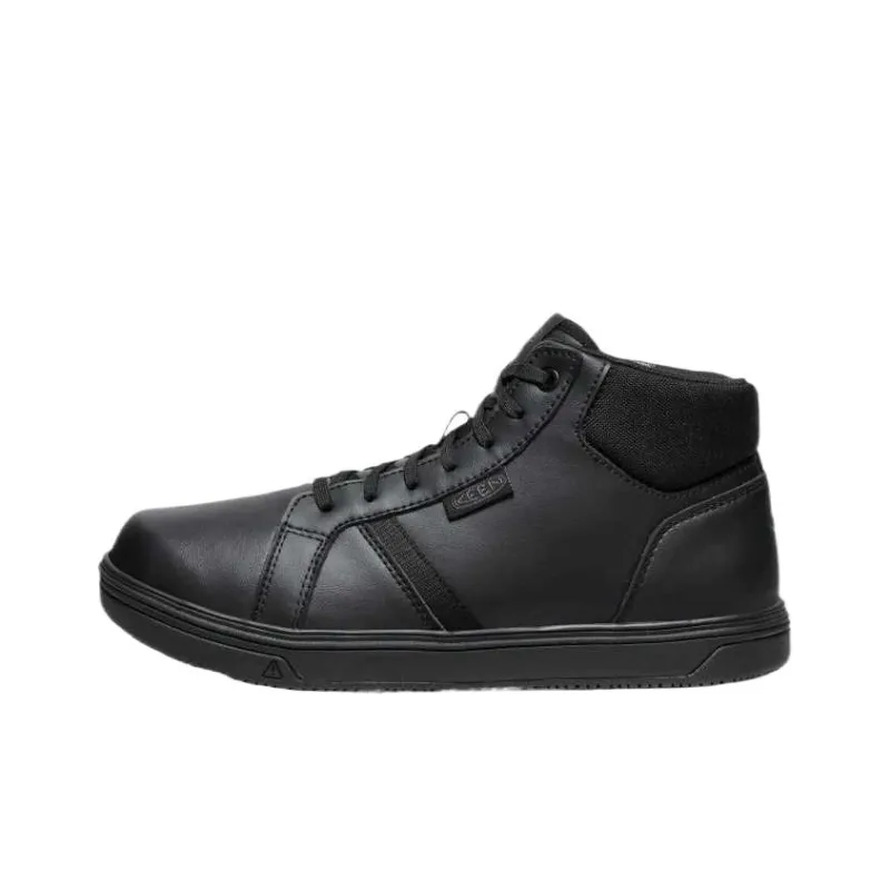 KEEN Cushioning Mid Top Skateboard Shoes Men's Black-0