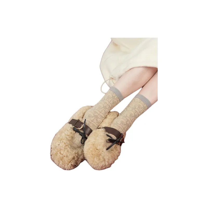 ALMOND ROCKS Women's Mid Calf Socks-2