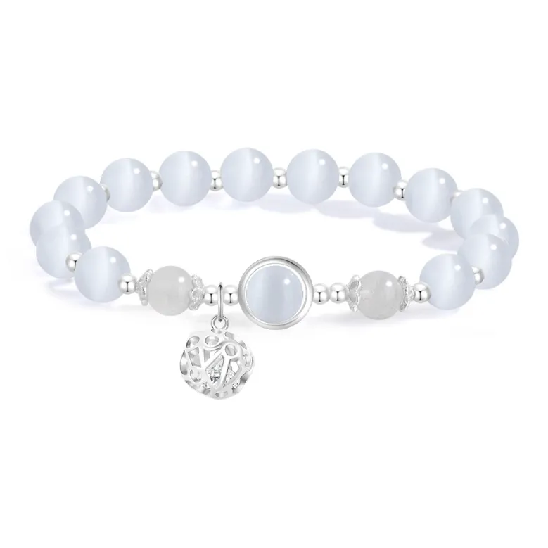 OWNCOOL Glass Cat Eye Bracelets Women's-0