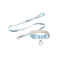 [Sky Blue Exclusive Clothing Sets]Peaceful Nameplates+Collar+Leash