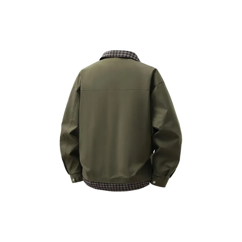 DBD WH Jackets Coats Unisex Army Green-1