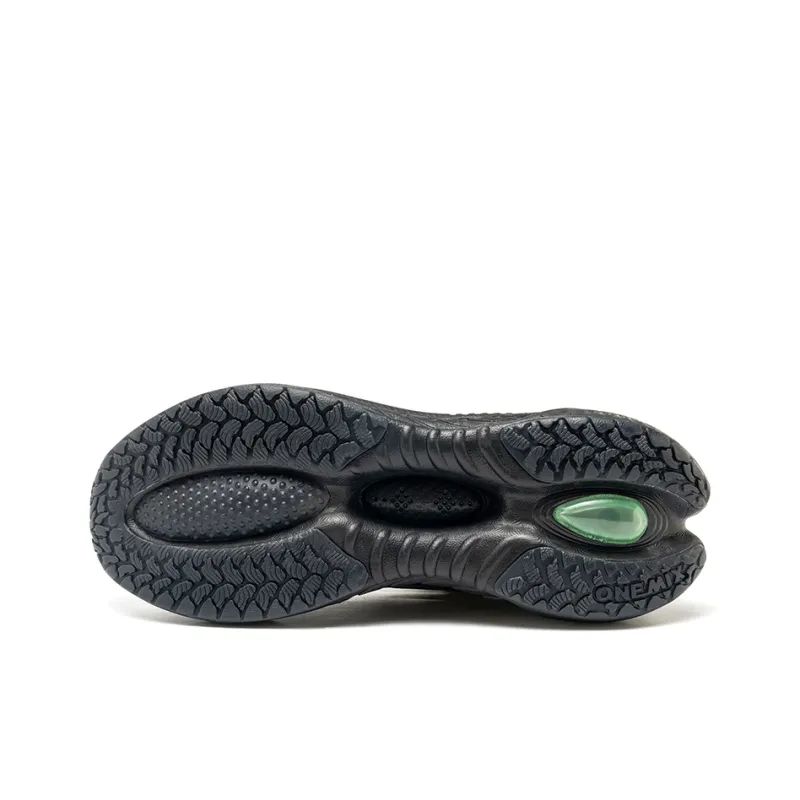 ONEMIX Cushioning Anti Slip And Wear Resistant Low Top Casual Running Shoes Unisex Mercedes Benz Black-4