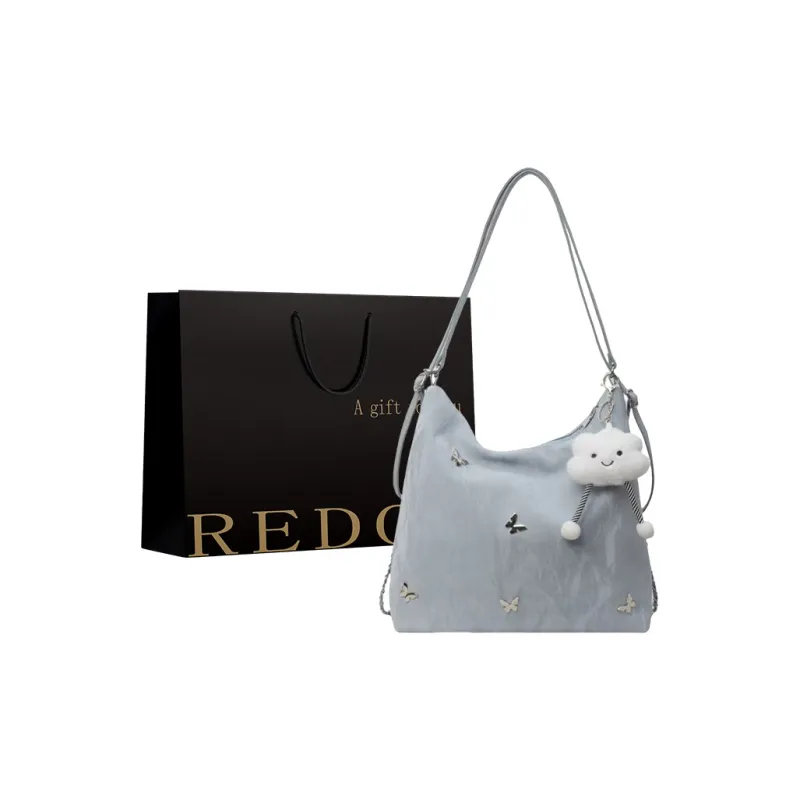 REDOO Pu Backpack On The Shoulder Regular Women's Silver/Ecru/Blue/Pink/Black-4