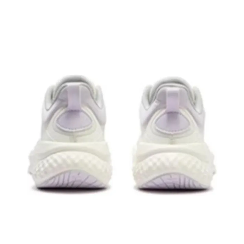 361° Cushioning Breathable Low Top Running Shoes Women's White Purple-2