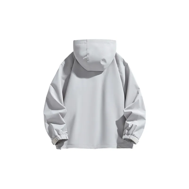 ROBINHOOD Water Resistant Windproof Breathable Warm Water Repellent Windbreaker Jacket Unisex-3