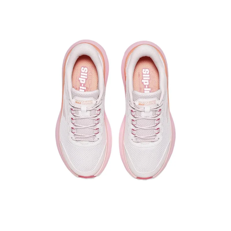 Skechers Slip Ins Anti Slip Wear Resistant Low Top Casual Running Shoes Women's Pink-2
