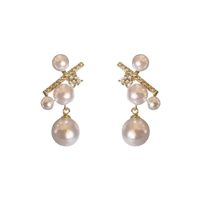 ONEKISS Gold Plated Copper Earrings Women's-0