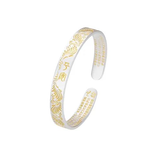CHIC ZONE 999 Fine Silver Sterling Silver Bracelets Women's