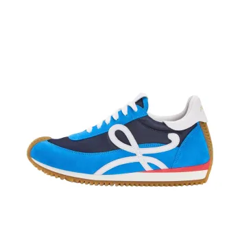 LOEWE Flow Runner 2.0 Low Top Casual Shoes Men's Marine Blue