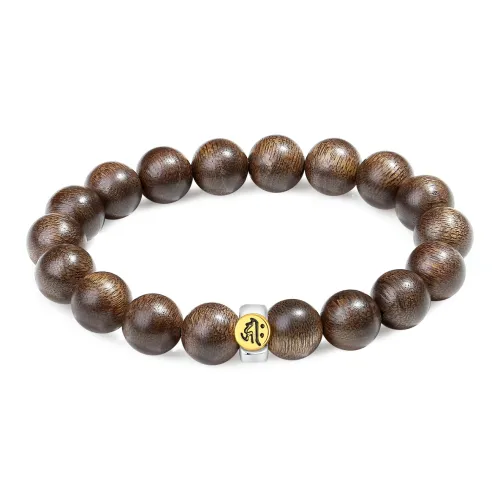 PUTUOSHANWENCHUANG Fragrance Agarwood Bracelets Unisex