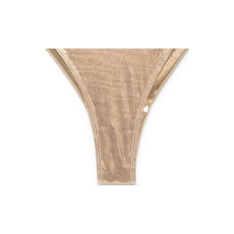 VERSACE Greca Border Metallic Swimsuit Bottoms-2