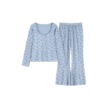 Maultiay Pajama Set Women's Blue