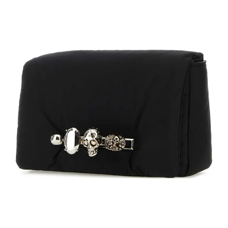 Alexander McQueen Nylon Fanny Pack Men's Black-2