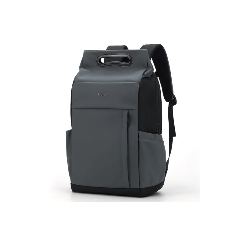 L&M Backpacks Gray-0