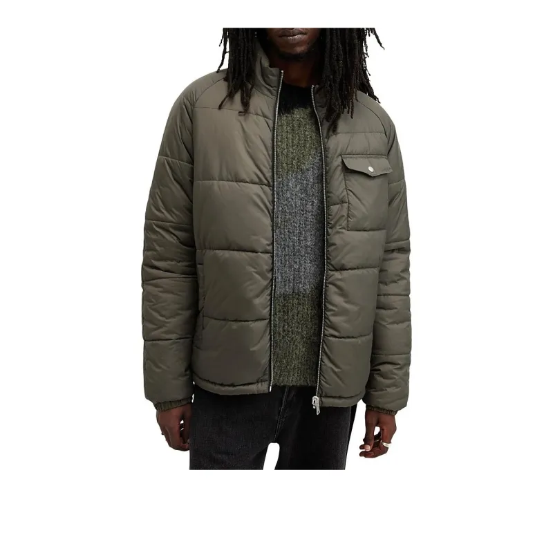 ALLSAINTS Puffer Jacket Men's Army Green-0