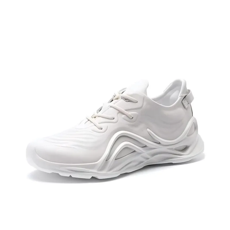 Ecco Low Top Casual Shoes Women's White-1