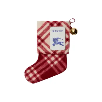 Burberry Mid Calf Socks Unisex Red