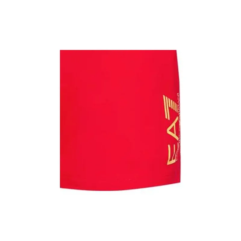 EMPORIO ARMANI EA7 Sports Shorts Women's Red-3