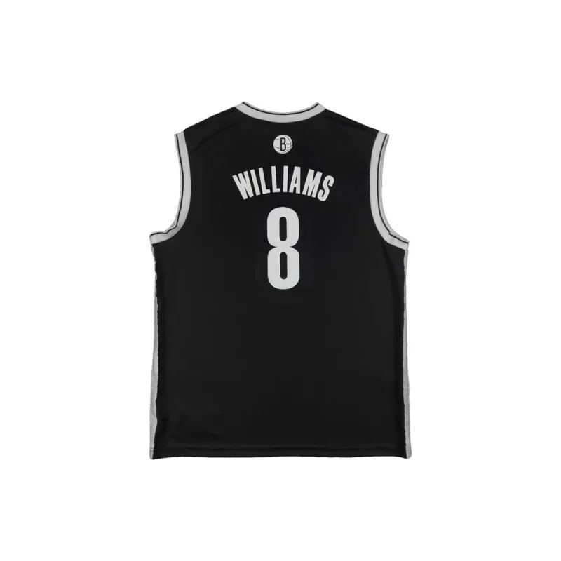 Adidas x NBA Brooklyn Nets Basketball Jersey Men's Black-1