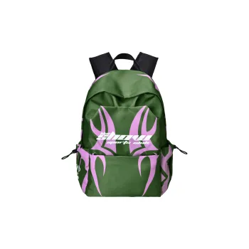 SRRW Polyester Backpack Unisex Green