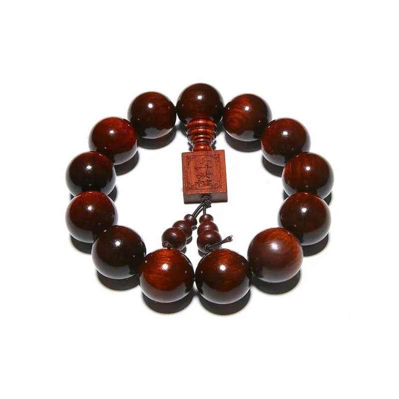 Crabs Red Rosewood Wooden Bracelets Unisex-0