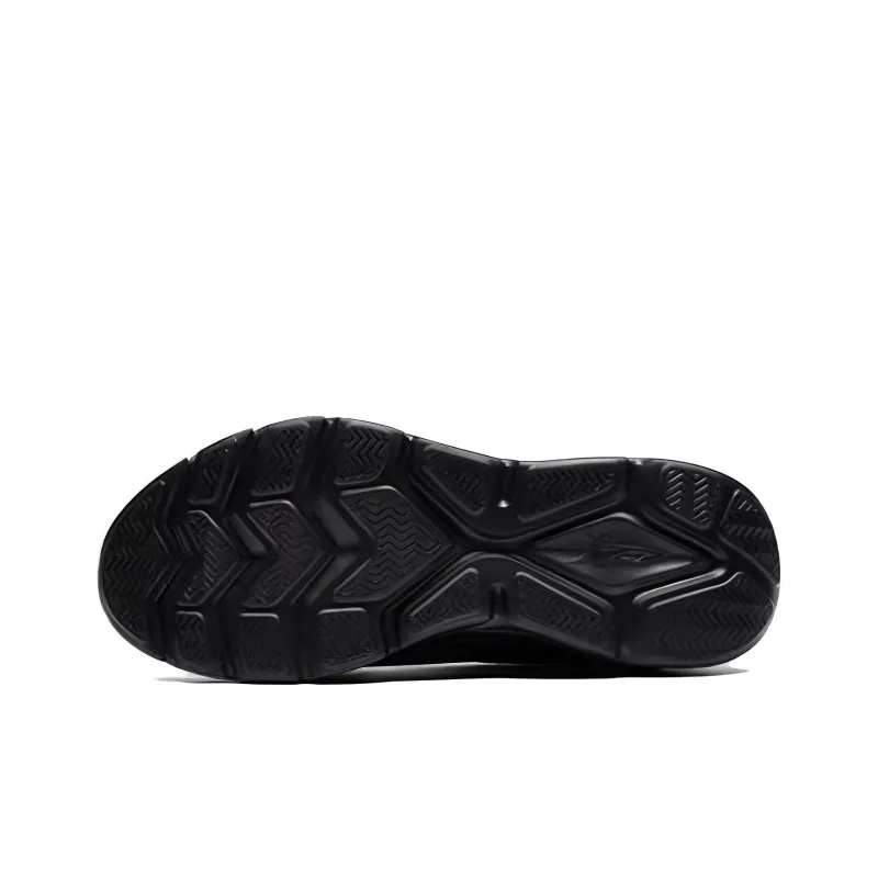 XTEP Water Resistant Low Top Running Shoes Men's Black Gold-3
