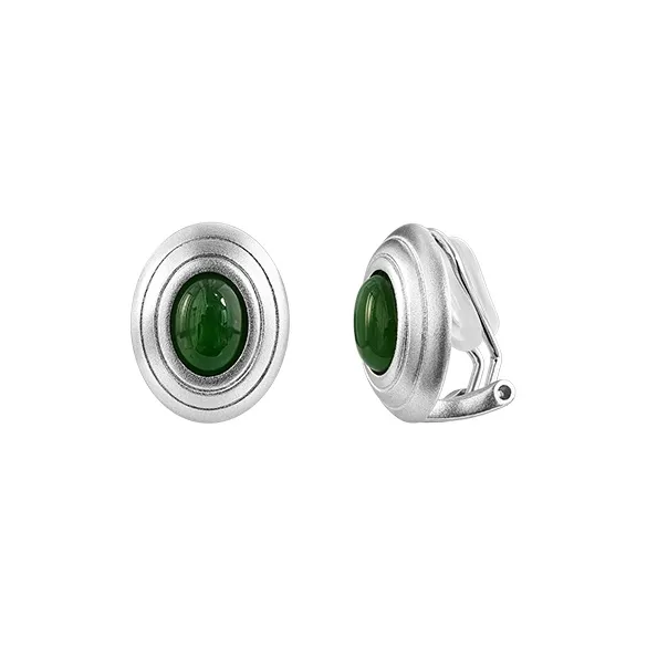 BAILAN BN Hetian Jade Earrings Jasper Unisex-0
