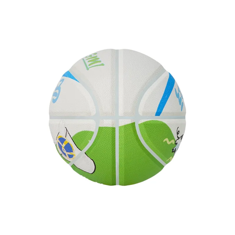 Kuangmi KMbb533 PU Basketball Blue Green Size 7 Training Unisex-12