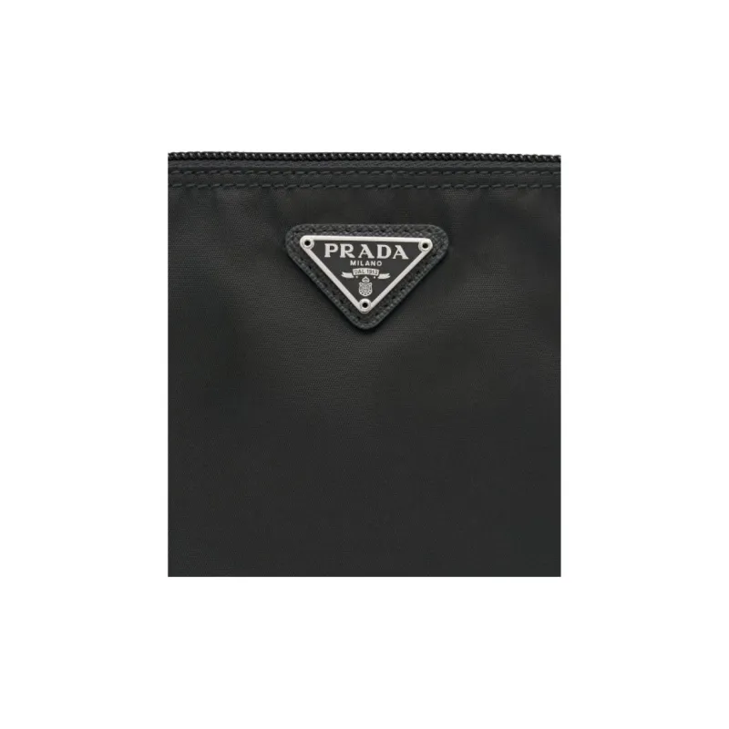 PRADA Canvas Bag, Makeup Bag, Toiletry Bag Women's Black-2