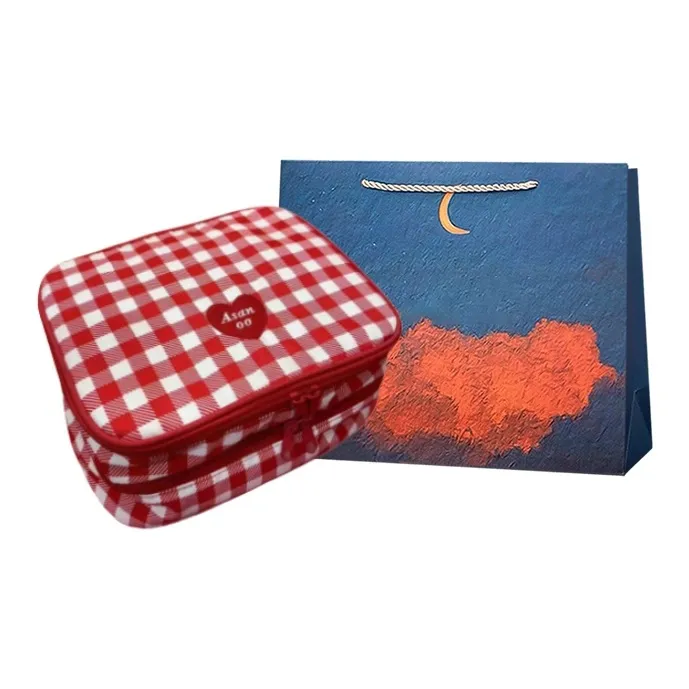 Elsvet Nylon Fabric Makeup Bag Regular Women's Multicolor-0